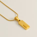 Gold color / 1 Piece Simple Series Hip-Pop/Rock Letter E Stainless Steel  Gold Color Unisex Pendant Necklaces Picture5